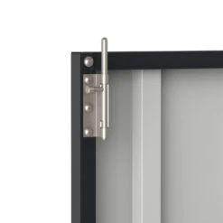 Abri à Vélos En Acier Anthracite Monopente 2,05m² + Kit D'ancrage - DURAMAX -Abri De Jardin abri a velos en acier anthracite monopente 205m kit d ancrage duramax 3