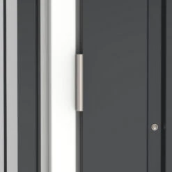 Abri à Vélos En Acier Anthracite Monopente 2,05m² + Kit D'ancrage - DURAMAX -Abri De Jardin abri a velos en acier anthracite monopente 205m kit d ancrage duramax 5