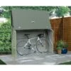 Abri à Vélos En Métal Sesame 1500L Vert 1,41m² TRIMETALS 1 Abri à Vélos En Métal Sesame 1500L Vert 1,41m² TRIMETALS -Abri De Jardin abri a velos en metal sesame 1500l vert 141m trimetals