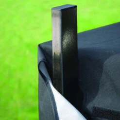 Abri Bûches En Acier Et Polyester 300D Capacité 1m³ Noir - ShelterLogic -Abri De Jardin abri buches en acier et polyester 300d capacite 1m noir shelterlogic 4