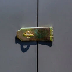 Abri De Jardin 2,4m² Adossé En Acier Galvanisé Anthracite Spacemaker 12 Abri De Jardin 2,4m² Adossé En Acier Galvanisé Anthracite Spacemaker -Abri De Jardin abri de jardin 24m adosse en acier galvanise anthracite spacemaker 4