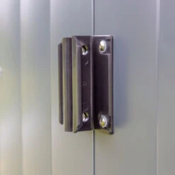 Abri De Jardin 7,57m² Toit Double Pente En Acier Galvanisé Anthracite Spacemaker -Abri De Jardin abri de jardin 757m toit double pente en acier galvanise anthracite spacemaker 4