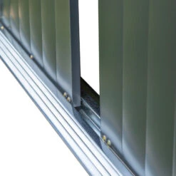 Abri De Jardin 7,57m² Toit Double Pente En Acier Galvanisé Anthracite Spacemaker -Abri De Jardin abri de jardin 757m toit double pente en acier galvanise anthracite spacemaker 5