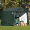 Abri De Jardin Démontable 5,76m² En Acier Et Polyéthylène Vert – Shelter Logic 2 Abri De Jardin Démontable 5,76m² En Acier Et Polyéthylène Vert – Shelter Logic -Abri De Jardin abri de jardin demontable 576m en acier et polyethylene vert shelter logic