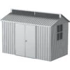 Abri De Jardin En Aluminium Gris Avec Puits De Lumière 4,33m² + Kit Fondation - DURAMAX 2 Abri De Jardin En Aluminium Gris Avec Puits De Lumière 4,33m² + Kit Fondation - DURAMAX -Abri De Jardin abri de jardin en aluminium gris avec puits de lumiere 433m kit fondation duramax