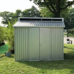 Abri De Jardin En Aluminium Gris Avec Puits De Lumière 4,33m² + Kit Fondation - DURAMAX 11 Abri De Jardin En Aluminium Gris Avec Puits De Lumière 4,33m² + Kit Fondation - DURAMAX -Abri De Jardin abri de jardin en aluminium gris avec puits de lumiere 433m kit fondation duramax 3