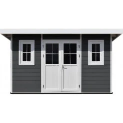 Abri De Jardin En Bois Composite 28mm Anthracite 12m² PREMIUM Toit Monopente - Woodlife Garden 11 Abri De Jardin En Bois Composite 28mm Anthracite 12m² PREMIUM Toit Monopente - Woodlife Garden -Abri De Jardin abri de jardin en bois composite 28mm anthracite 12m premium toit monopente woodlife garden 3