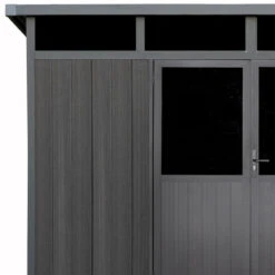 Abri De Jardin En Bois Composite 28mm Anthracite 8,09m² WINSTON Skylight - Woodlife Garden 10 Abri De Jardin En Bois Composite 28mm Anthracite 8,09m² WINSTON Skylight - Woodlife Garden -Abri De Jardin abri de jardin en bois composite 28mm anthracite 809m winston skylight woodlife garden 2