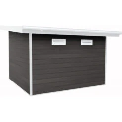 Abri De Jardin En Bois Composite 28mm Anthracite 9m² PREMIUM Toit Plat - Woodlife Garden 11 Abri De Jardin En Bois Composite 28mm Anthracite 9m² PREMIUM Toit Plat - Woodlife Garden -Abri De Jardin abri de jardin en bois composite 28mm anthracite 9m premium toit plat woodlife garden 3