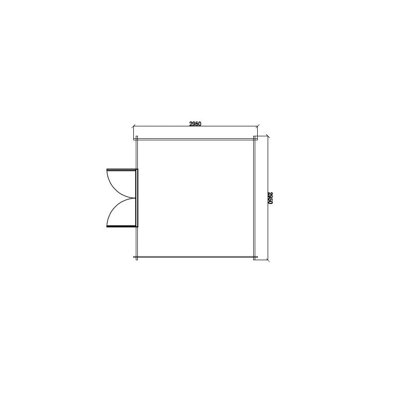Abri De Jardin En Bois Composite 28mm Aspect Bois Vieilli 9m² Double Porte Alu Et Double Vitrage - Woodlife Garden 7 Abri De Jardin En Bois Composite 28mm Aspect Bois Vieilli 9m² Double Porte Alu Et Double Vitrage - Woodlife Garden – Image 5