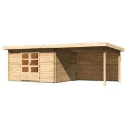 Abri De Jardin En Bois Massif 10,60m² Bastrup 7 Avec Appentis 300cm Et Paroi Arrière – Karibu 10 Abri De Jardin En Bois Massif 10,60m² Bastrup 7 Avec Appentis 300cm Et Paroi Arrière – Karibu -Abri De Jardin abri de jardin en bois massif 1060m bastrup 7 avec appentis 300cm et paroi arriere woodfeeling 2