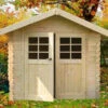 Abri De Jardin En Bois Massif 28mm Lannion Porte Double 8,88m² - SOLID 1 Abri De Jardin En Bois Massif 28mm Lannion Porte Double 8,88m² - SOLID -Abri De Jardin abri de jardin en bois massif 28mm lannion porte double 888m solid