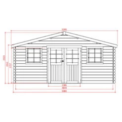 Abri De Jardin En Bois Massif 28mm ZÜRICH Avec Double Porte 19,71m² - SOLID 8 Abri De Jardin En Bois Massif 28mm ZÜRICH Avec Double Porte 19,71m² - SOLID -Abri De Jardin abri de jardin en bois massif 28mm zurich avec double porte 1971m solid 2