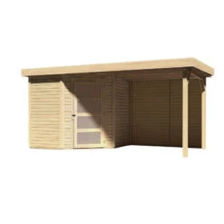 Abri De Jardin En Bois Massif 4,62m² Schwandorf 3 Avec Appentis 240cm Et Paroi Arrière – Karibu 10 Abri De Jardin En Bois Massif 4,62m² Schwandorf 3 Avec Appentis 240cm Et Paroi Arrière – Karibu -Abri De Jardin abri de jardin en bois massif 462m schwandorf 3 avec appentis 240cm et paroi arriere woodfeeling 2