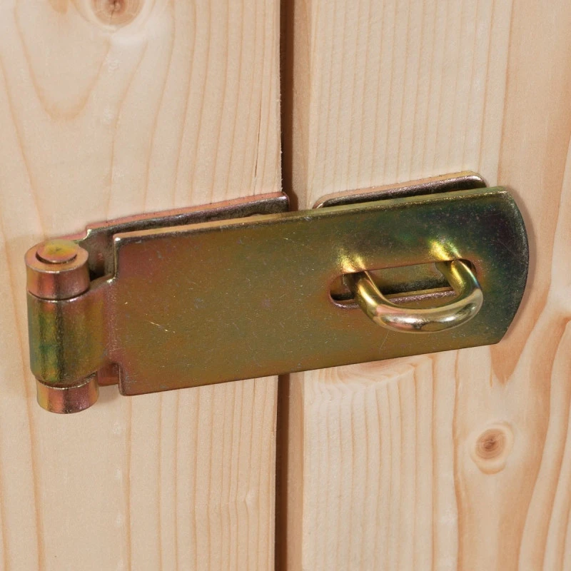 Abri De Jardin En Bois Massif 4,62m² Schwandorf 3 Avec Appentis 240cm Et Paroi Arrière – Karibu 8 Abri De Jardin En Bois Massif 4,62m² Schwandorf 3 Avec Appentis 240cm Et Paroi Arrière – Karibu – Image 6