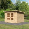 Abri De Jardin En Bois Massif 6,05m² Stockach 4 – Karibu 1 Abri De Jardin En Bois Massif 6,05m² Stockach 4 – Karibu -Abri De Jardin abri de jardin en bois massif 605m stockach 4 woodfeeling