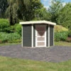 Abri De Jardin En Bois Massif Gris Terre 4,62m² Schwandorf 3 – Karibu -Abri De Jardin abri de jardin en bois massif gris terre 462m schwandorf 3 woodfeeling