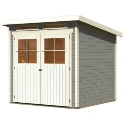 Abri De Jardin En Bois Vitrifié Gris 19mm 4.62m² Glücksburg 3 - Karibu 10 Abri De Jardin En Bois Vitrifié Gris 19mm 4.62m² Glücksburg 3 - Karibu -Abri De Jardin abri de jardin en bois vitrifie gris 19mm 462m glucksburg 3 karibu 2