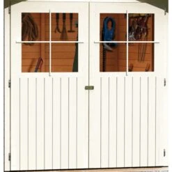 Abri De Jardin En Bois Vitrifié Gris 19mm 4.62m² Glücksburg 3 - Karibu 12 Abri De Jardin En Bois Vitrifié Gris 19mm 4.62m² Glücksburg 3 - Karibu -Abri De Jardin abri de jardin en bois vitrifie gris 19mm 462m glucksburg 3 karibu 4