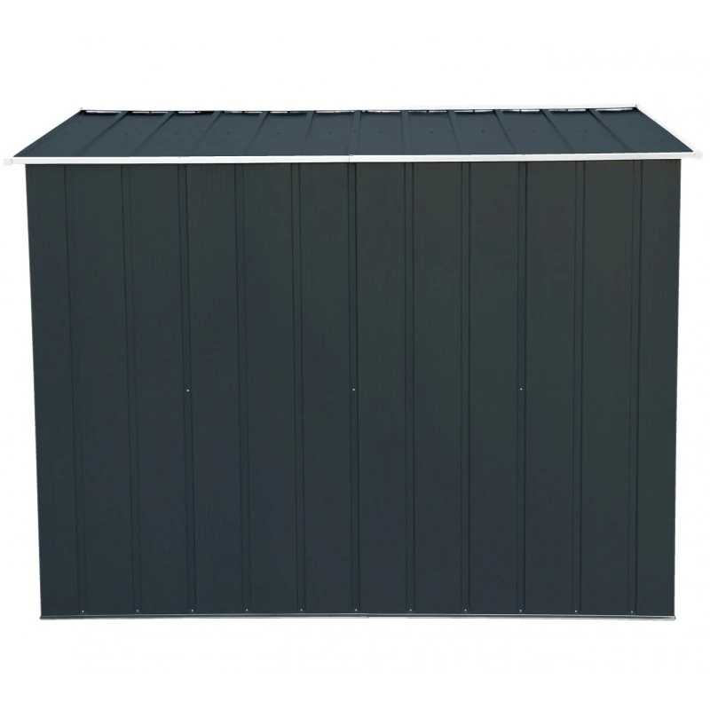 Abri De Jardin En Métal Anthracite 6,34m² - DURAMAX + Kit D'ancrage 7 Abri De Jardin En Métal Anthracite 6,34m² - DURAMAX + Kit D'ancrage – Image 5