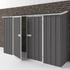 Abri De Jardin En Métal Colorbond Gris Compact 2,25m² EASYSHED 1 Abri De Jardin En Métal Colorbond Gris Compact 2,25m² EASYSHED -Abri De Jardin abri de jardin en metal colorbond gris compact 225m easyshed