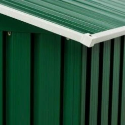 Abri De Jardin En Métal Vert Pin 9,75m² - DURAMAX + Kit D'ancrage -Abri De Jardin abri de jardin en metal vert pin 975m duramax 2