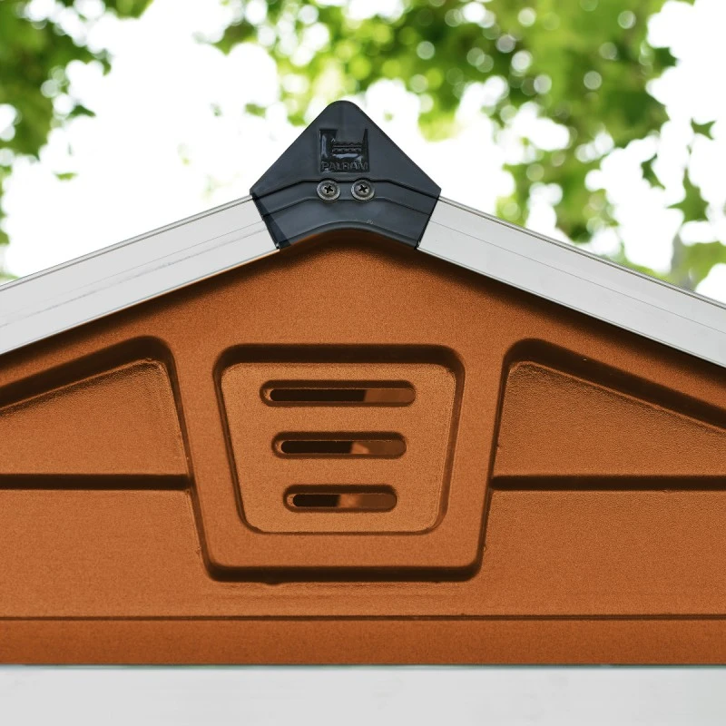 Abri De Jardin En Polycarbonate 1,93m² Skylight Amber - Palram - Canopia 8 Abri De Jardin En Polycarbonate 1,93m² Skylight Amber - Palram - Canopia – Image 6