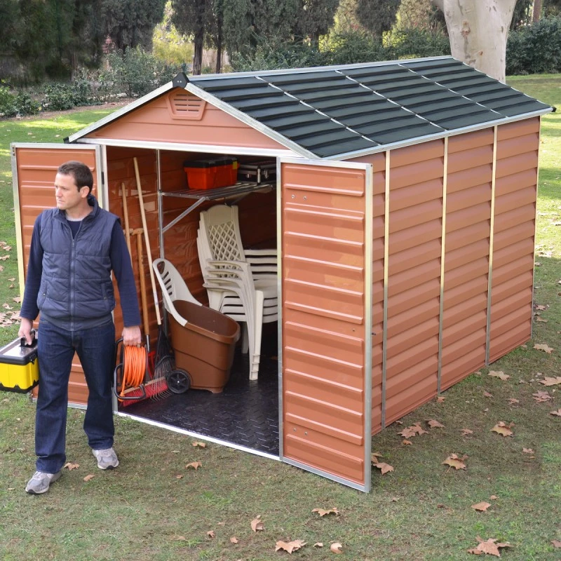 Abri De Jardin En Polycarbonate 5,28m² Skylight Amber - Palram - Canopia 4 Abri De Jardin En Polycarbonate 5,28m² Skylight Amber - Palram - Canopia – Image 2