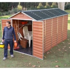 Abri De Jardin En Polycarbonate 6,59m² Skylight Amber - Palram - Canopia 10 Abri De Jardin En Polycarbonate 6,59m² Skylight Amber - Palram - Canopia -Abri De Jardin abri de jardin en polycarbonate 659m skylight amber palram 2