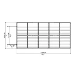 Abri De Jardin En Polycarbonate 6,59m² Skylight Amber - Palram - Canopia 11 Abri De Jardin En Polycarbonate 6,59m² Skylight Amber - Palram - Canopia -Abri De Jardin abri de jardin en polycarbonate 659m skylight amber palram 3