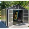 Abri De Jardin En Polycarbonate 7,9m² Avec Plancher YUKON - Palram - Canopia 1 Abri De Jardin En Polycarbonate 7,9m² Avec Plancher YUKON - Palram - Canopia -Abri De Jardin abri de jardin en polycarbonate 79m avec plancher yukon palram