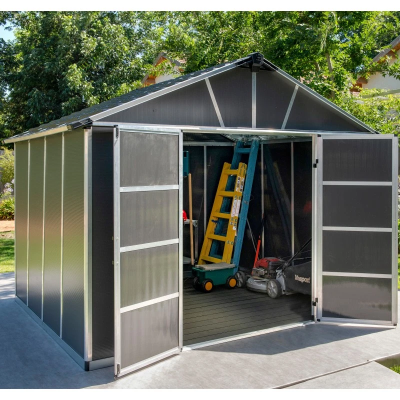 Abri De Jardin En Polycarbonate 7,9m² Avec Plancher YUKON - Palram - Canopia 3 Abri De Jardin En Polycarbonate 7,9m² Avec Plancher YUKON - Palram - Canopia