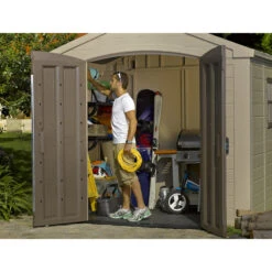 Abri De Jardin En Résine Sydney 4,41m² + Plancher Keter -Abri De Jardin abri de jardin en resine sydney 441m plancher keter 2