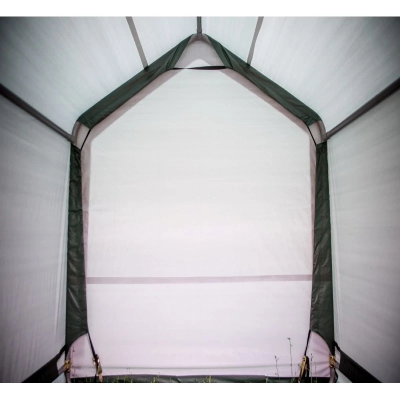 Abri De Jardin En Toile Renforcée Verte Toit 2 Pentes 13,30m² HABRITA 7 Abri De Jardin En Toile Renforcée Verte Toit 2 Pentes 13,30m² HABRITA – Image 5