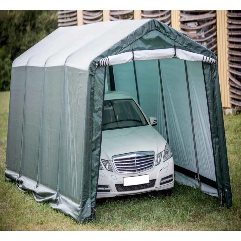 Abri De Jardin En Toile Renforcée Verte Toit 2 Pentes 18,60m² HABRITA 6 Abri De Jardin En Toile Renforcée Verte Toit 2 Pentes 18,60m² HABRITA – Image 4