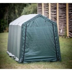 Abri De Jardin En Toile Renforcée Verte Toit 2 Pentes 18,60m² HABRITA 12 Abri De Jardin En Toile Renforcée Verte Toit 2 Pentes 18,60m² HABRITA -Abri De Jardin abri de jardin en toile renforcee verte toit 2 pentes 1860m habrita 4