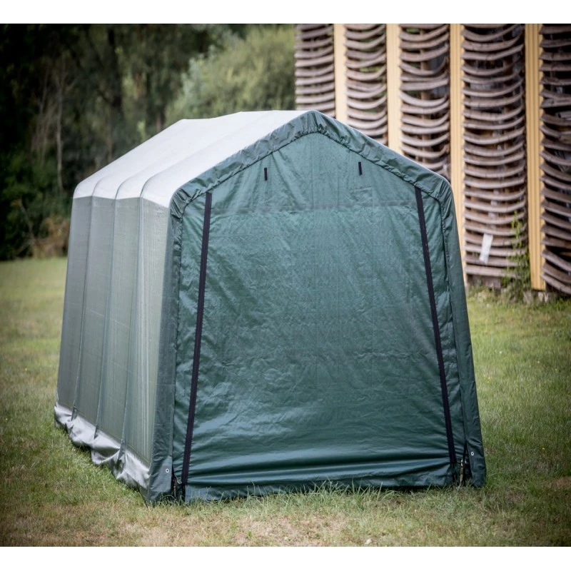 Abri De Jardin En Toile Renforcée Verte Toit 2 Pentes 18,60m² HABRITA 7 Abri De Jardin En Toile Renforcée Verte Toit 2 Pentes 18,60m² HABRITA – Image 5