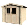 Abri De Jardin Flandres 6,12m² En Bois Massif 28mm Avec Double Porte – Décor Et Jardin -Abri De Jardin abri de jardin flandres 612m en bois massif 28mm avec double porte decor et jardin