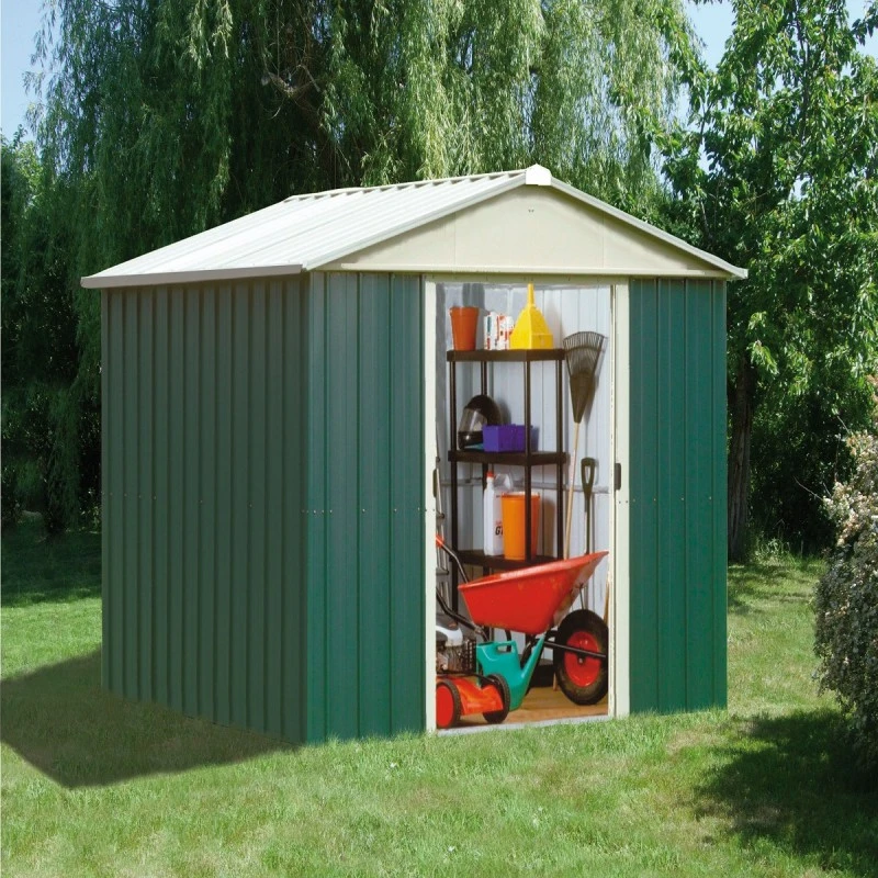Abri De Jardin Métal Vert 4,38m² + Kit D'ancrage Inclus - YARDMASTER 6 Abri De Jardin Métal Vert 4,38m² + Kit D'ancrage Inclus - YARDMASTER – Image 4