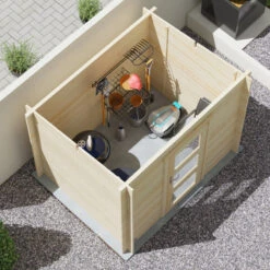 Abri De Jardin Monopente En Bois Massif 4,9m² JUNO MODERN – Madriers 19mm – Forest Style 9 Abri De Jardin Monopente En Bois Massif 4,9m² JUNO MODERN – Madriers 19mm – Forest Style -Abri De Jardin abri de jardin monopente en bois massif 49m landes madriers 19mm forest style 3