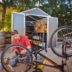 Abri De Jardin RUBICON 4,2m² En Aluminium Et Polycarbonate - Palram - Canopia -Abri De Jardin abri de jardin rubicon 42m en aluminium et polycarbonate palram 1 2