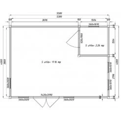 Abri En Bois Massif 22m² Avec Isolation Madriers 100mm Gardy Shelter 10 Abri En Bois Massif 22m² Avec Isolation Madriers 100mm Gardy Shelter -Abri De Jardin abri en bois massif 22m avec isolation madriers 100mm gardy shelter 3