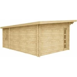 Abri En Bois Massif 22m² MODERNE - Madriers 40mm Gardy Shelter 12 Abri En Bois Massif 22m² MODERNE - Madriers 40mm Gardy Shelter -Abri De Jardin abri en bois massif 22m moderne madriers 40mm gardy shelter 4