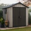 Abri En Résine Brossée Oakland 757 Brossium 5,1m² + Plancher - Keter 2 Abri En Résine Brossée Oakland 757 Brossium 5,1m² + Plancher - Keter -Abri De Jardin abri en resine brossee oakland 757 brossium 51m plancher keter