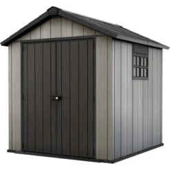 Abri En Résine Brossée Oakland 757 Brossium 5,1m² + Plancher - Keter 10 Abri En Résine Brossée Oakland 757 Brossium 5,1m² + Plancher - Keter -Abri De Jardin abri en resine brossee oakland 757 brossium 51m plancher keter 2
