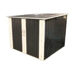 Abri Pour 3 Vélos En Métal Anthracite 3,32m² + Kit D'ancrage X-METAL 10 Abri Pour 3 Vélos En Métal Anthracite 3,32m² + Kit D'ancrage X-METAL -Abri De Jardin abri pour 3 velos en metal anthracite 332m kit d ancrage x metal 2