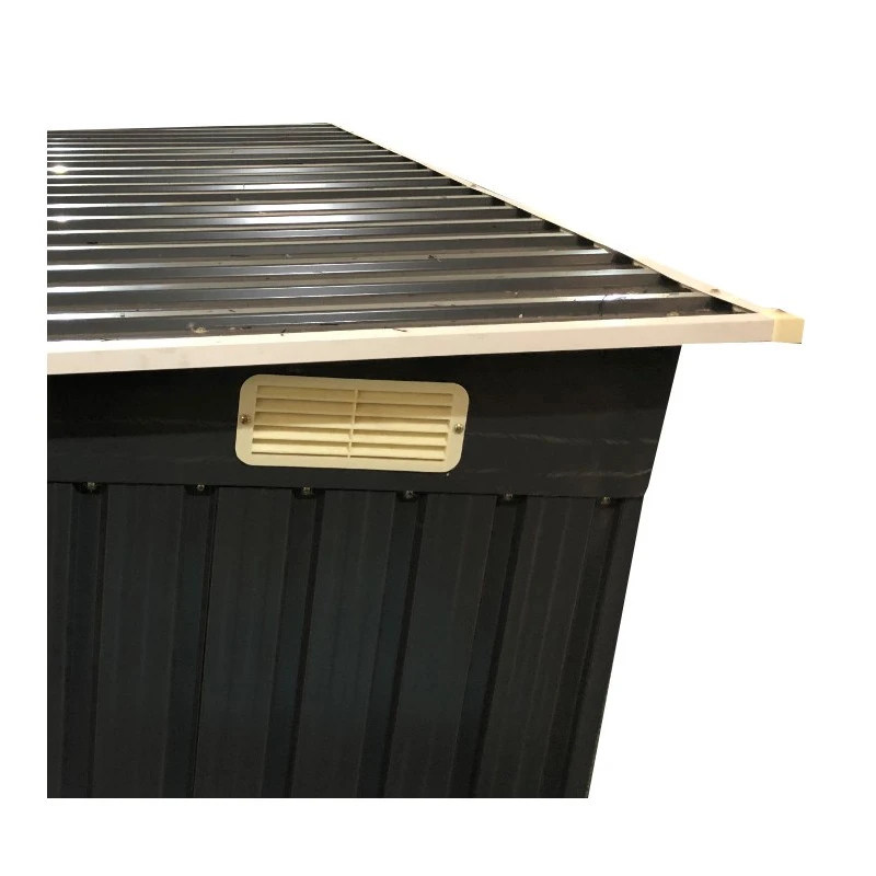 Abri Pour 3 Vélos En Métal Anthracite 3,32m² + Kit D'ancrage X-METAL 7 Abri Pour 3 Vélos En Métal Anthracite 3,32m² + Kit D'ancrage X-METAL – Image 5