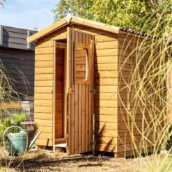 Abri Therma 3,24m² En Bois Thermo Traité Avec Plancher - HABRITA -Abri De Jardin abri therma 324m en bois thermo traite avec plancher habrita 3