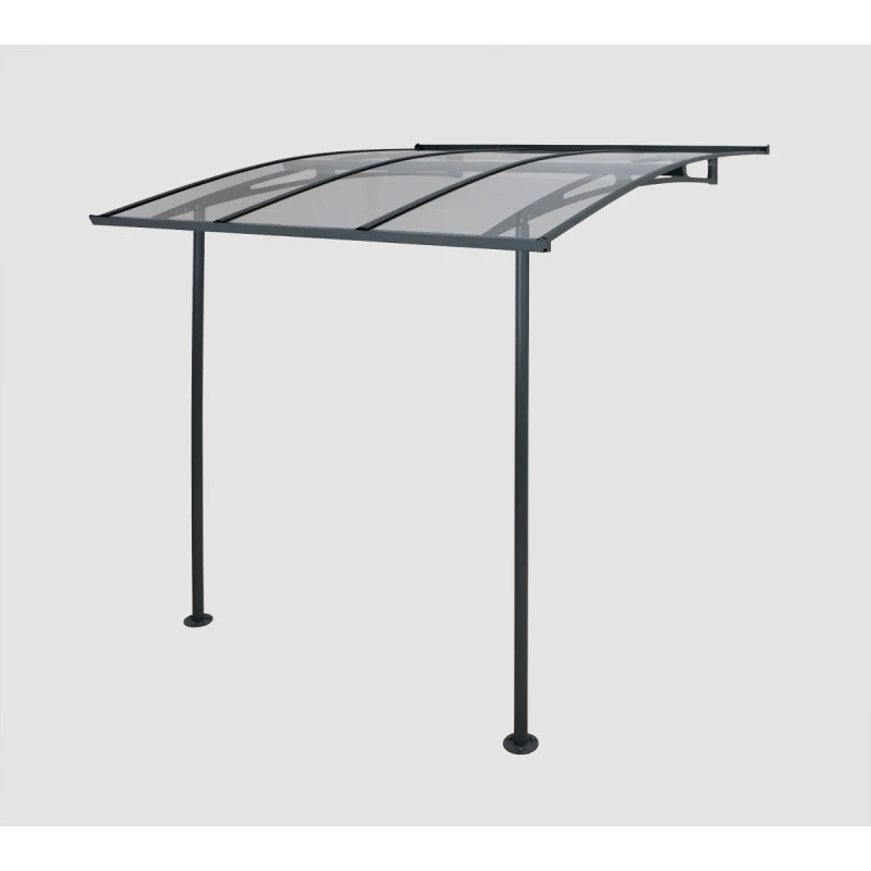 Auvent Marquise En Acrylique Transparent Vega™ 2000 – Palram - Canopia 6 Auvent Marquise En Acrylique Transparent Vega™ 2000 – Palram - Canopia – Image 4