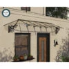 Auvent Marquise En Polycarbonate 4mm Lily XL™ 4100 – Canopia -Abri De Jardin auvent marquise en polycarbonate 4mm lily xl 4100 canopia